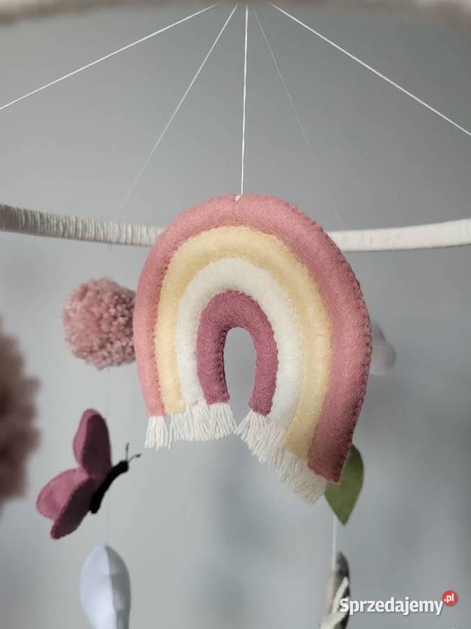 Karuzela do łóżeczka myszka wróbelek i ślimak Częstochowa sprzedam