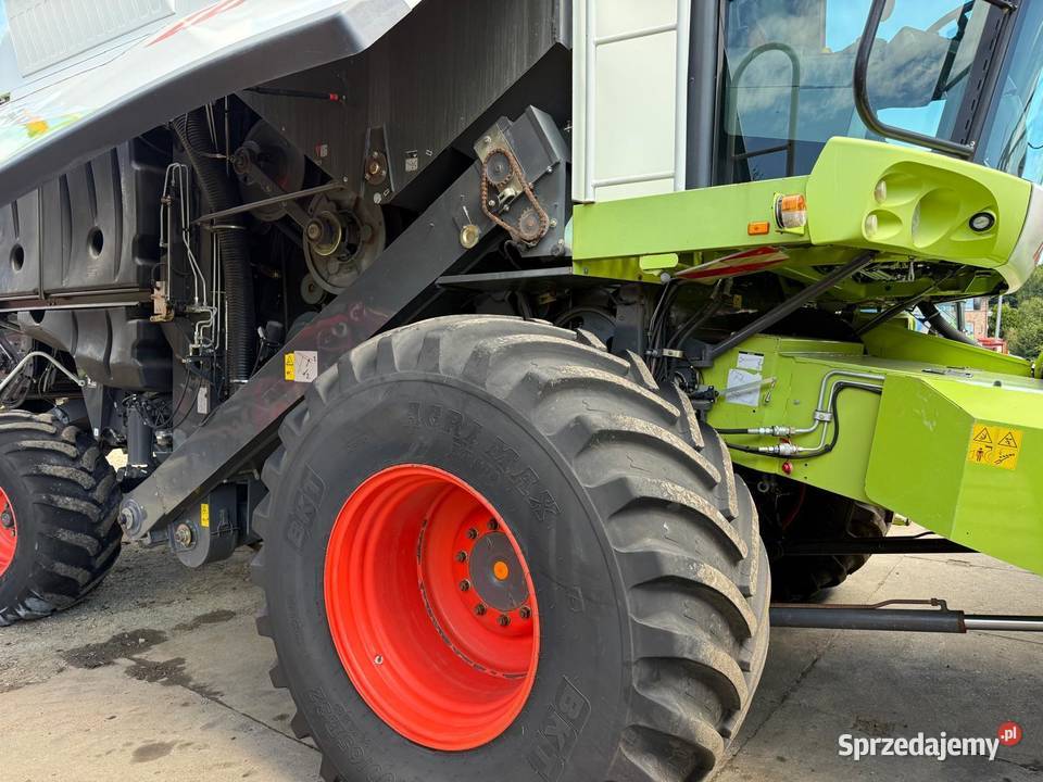 Kombajn zbożowy Claas Lexion 580 heder V750 dolnośląskie Nowa Ruda