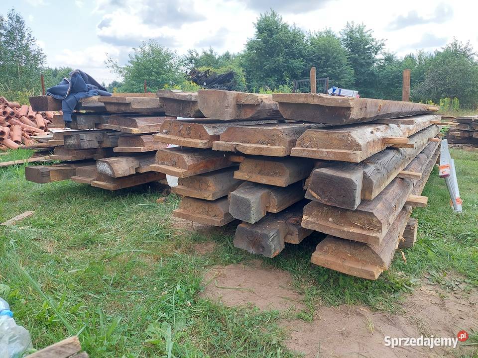 Stodoła z brusów jodłowych 24m x 6m Biłgoraj sprzedam