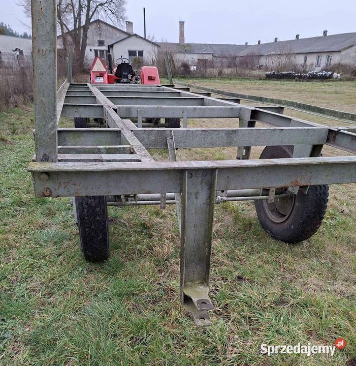 Przyczepa rolnicza nieuszkodzony Przyczepy rolnicze mazowieckie Brańszczyk