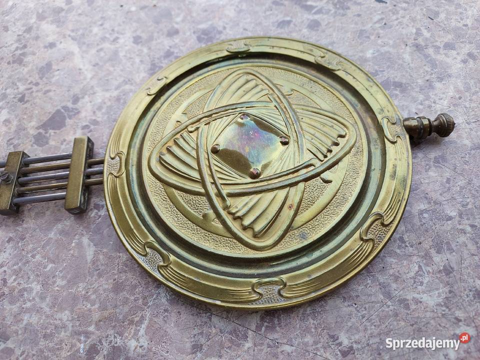 663 Wahadło rusztowe starego zegara Junghans Tczew