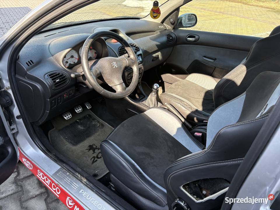 Peugeot 206 20B 140 przebieg 113 styl WRC klimatyzacja 206 lubelskie sprzedam