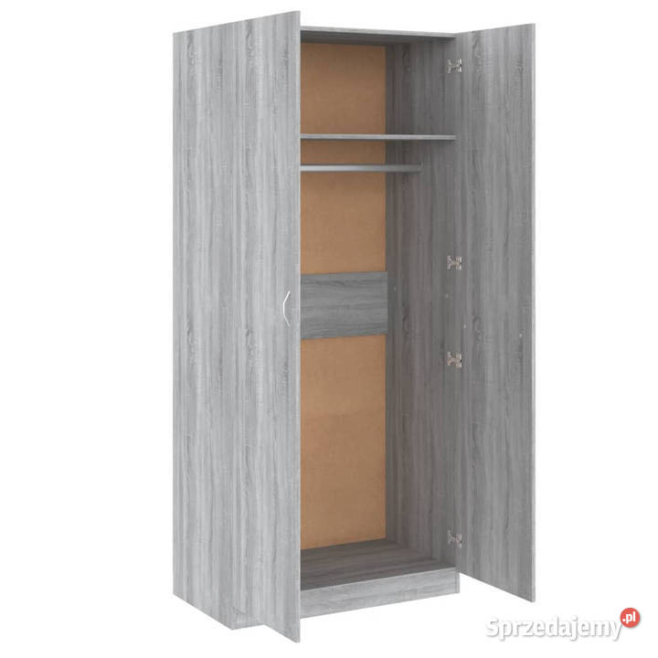 Szafka szary dąb sonoma 90x52x200 materiał mazowieckie