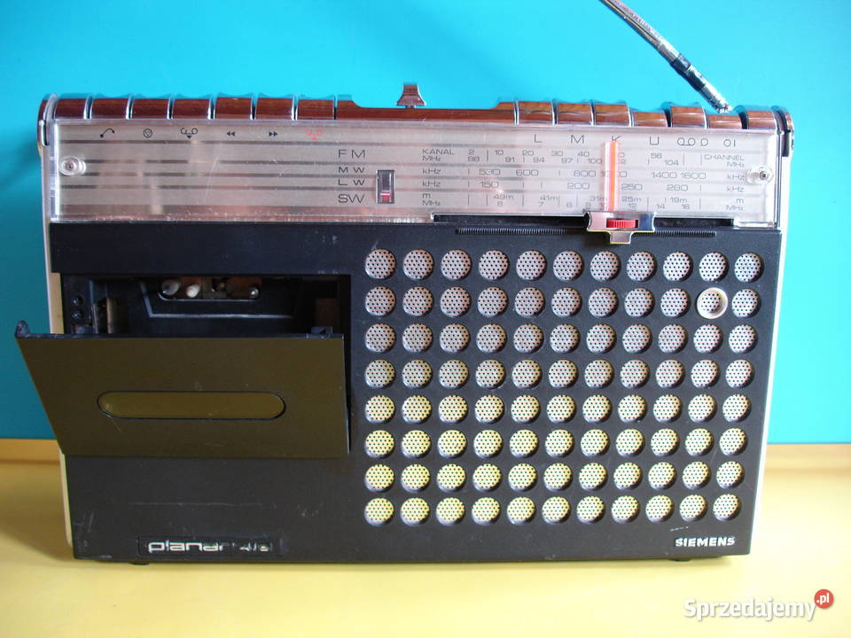 Radiomagnetofon SIEMENS PLANER RT412 Zielona Góra