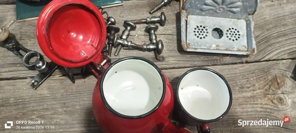 Stary emaliowany czajnik imbryk sprzedam