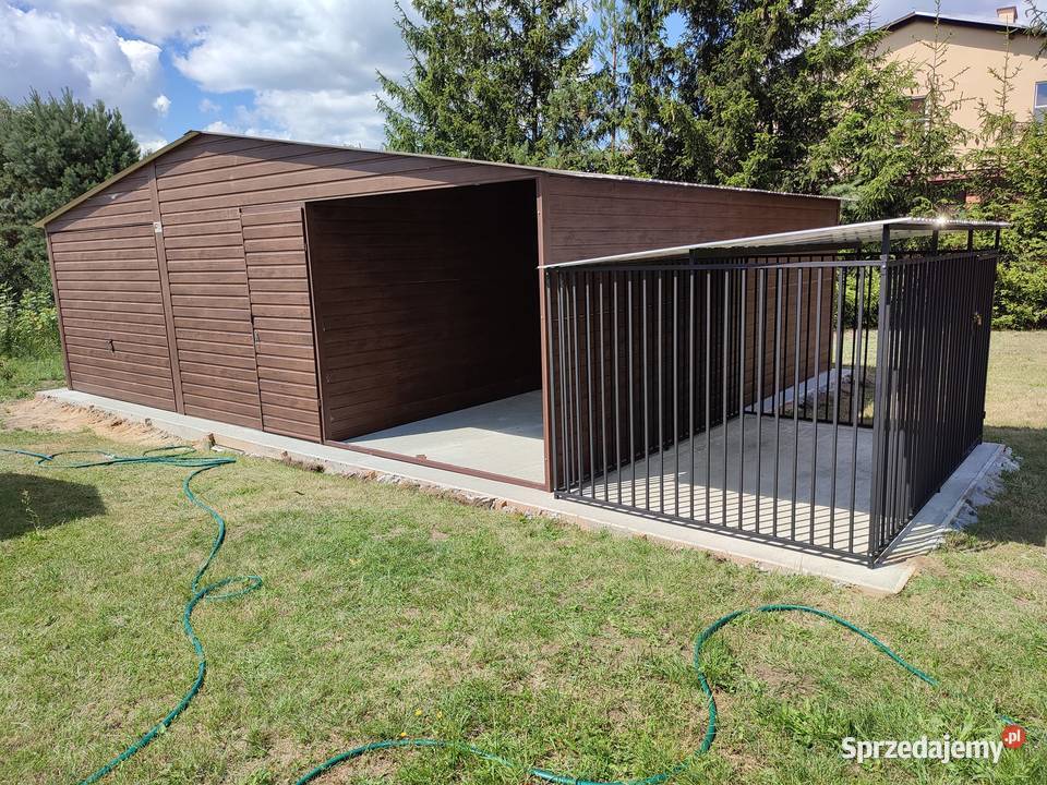 RAL GARAŻ BLASZANYMagazynZadaszenieHalaWiata 112m2 sprzedam
