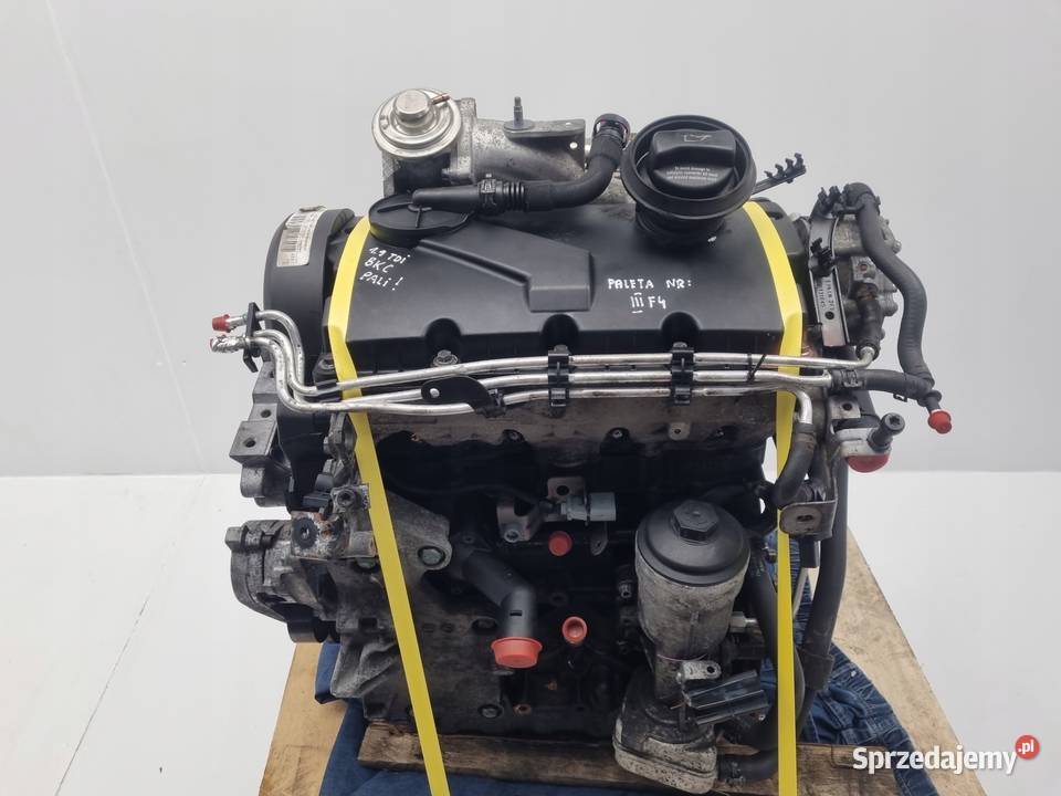 SILNIK VW Golf V Jetta III Touran Passat B6 19 Rudka