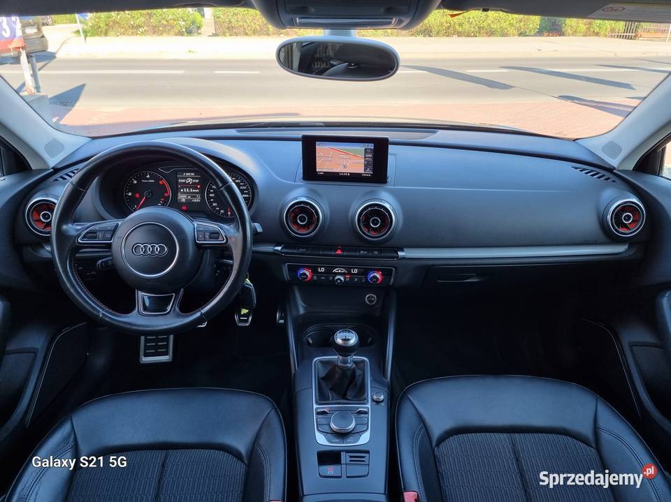 Audi A3 20 TDI 150 półskóry nawigacja Płońsk
