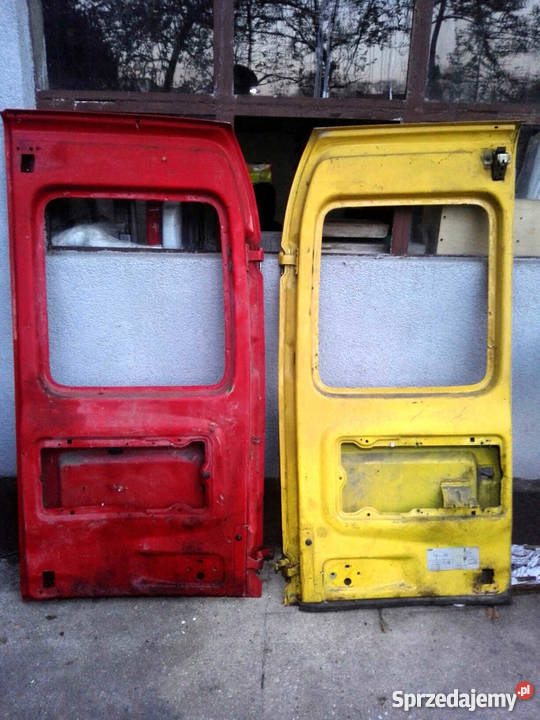 Drzwi tylne Ford Courier 19951999 Blaszak dostawcze Zielona Góra sprzedam