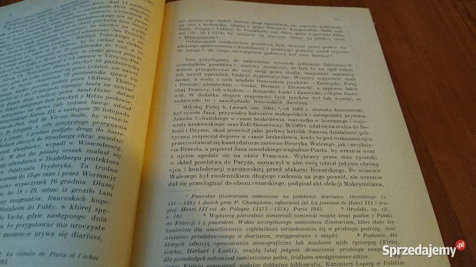 Diariusz poselstwa polskiego do Francji Henryka Gdańsk