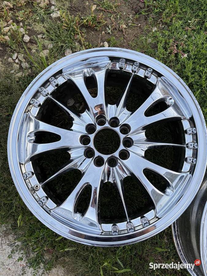 Felgi Chrom 18 5x1143 tuning stance cygan Opony i felgi Gawłuszowice