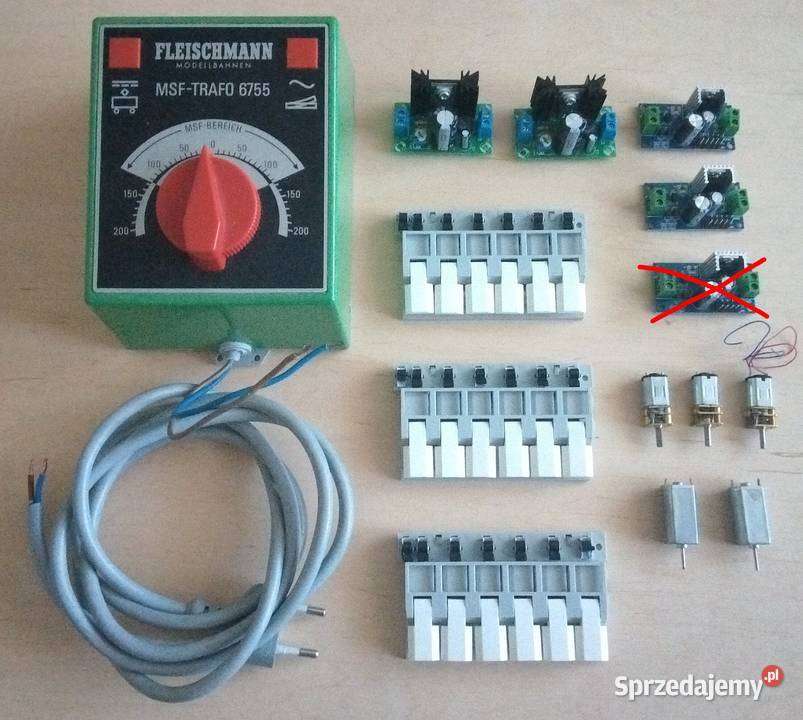 Modele skala N 1160 zasilacz Fleischmann 6755 Kolekcje Jaworzno