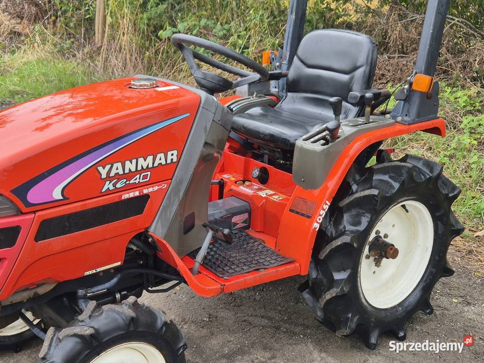 Traktorek traktor YANMAR KE40D 14 44 Napęd 4x4 Małuszyn