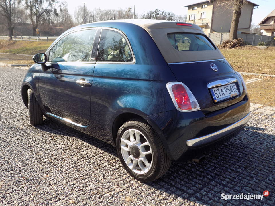 Cabriolet 48000 klimatyzacja czujniki parkowania nieuszkodzony 500 śląskie Tarnowskie Góry