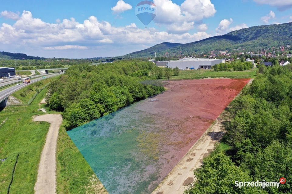 Na sprzedaż grunt inwestycyjny 13 264 mkw inwestycyjna Wilkowice