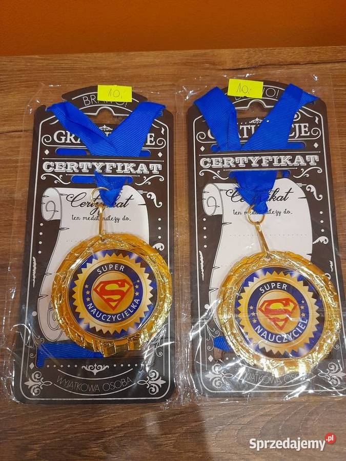 Medale Dzień Nauczyciela sprzedam