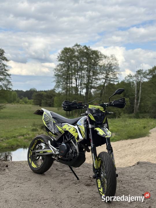 KTM 690 SMC EVO II SUPERMOTO AKRAPOVIC KATA2 enduro Pabianice