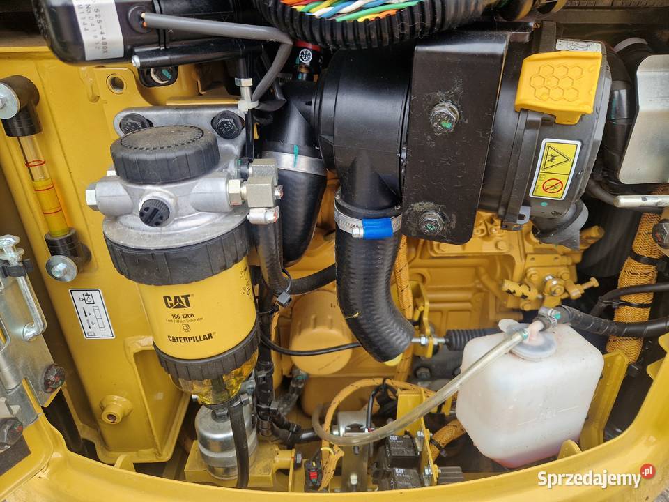 Minikoparka CATERPILLAR CAT 3016 2022r przebieg Koparki lubelskie Ryżki