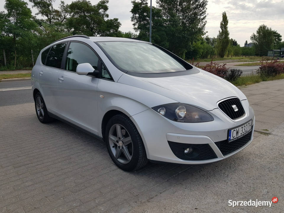 Seat Altea XL 16 TDI 2014 Climatronic Navi srebrny Włocławek