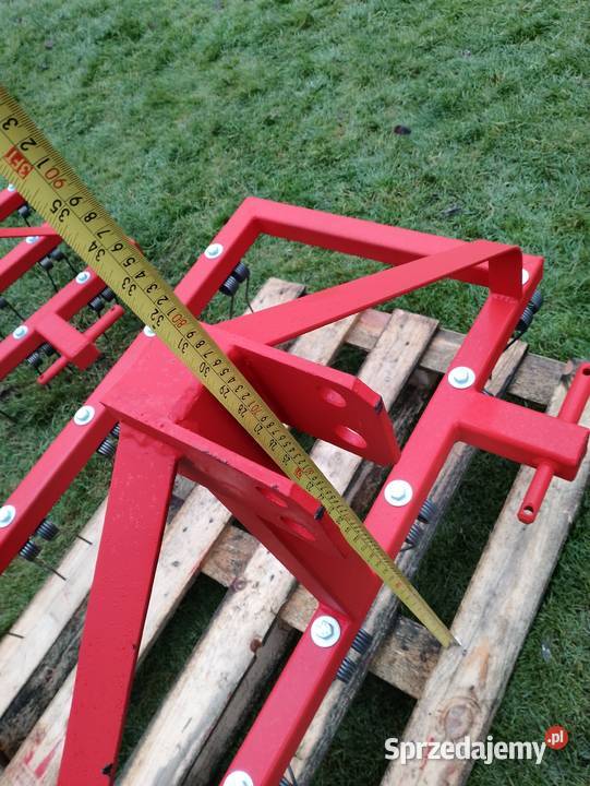 brona do ciągnika grabie sprazynowe do trawy Kłobuck