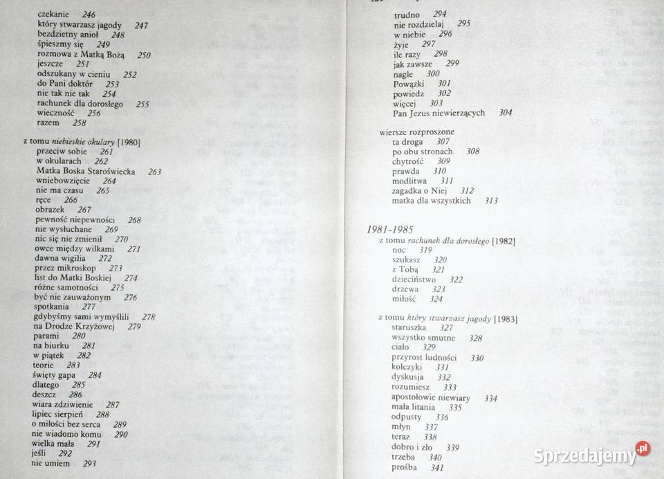 Nie przyszedłem pana nawracać Wiersze 19371985 Chełm sprzedam