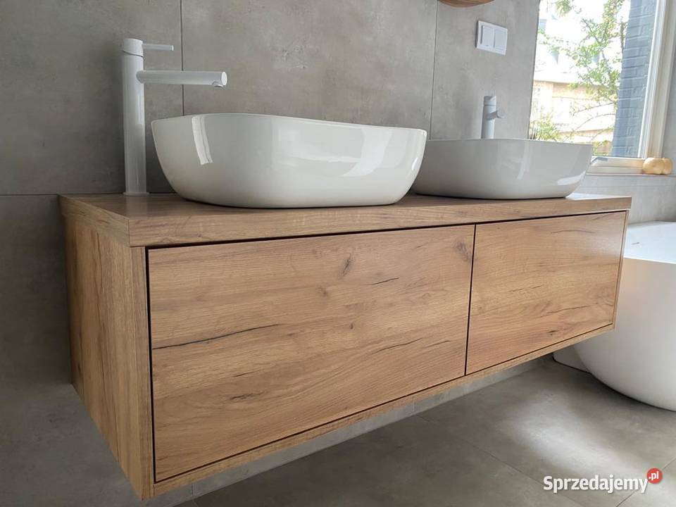 Szafka pod umywalkę na wymiar BLUM 140 40cm Leszno