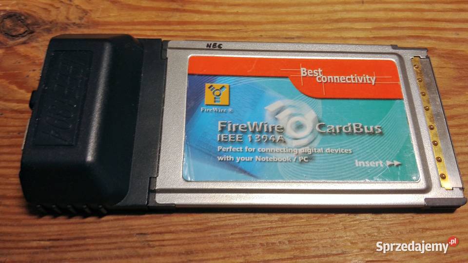 karta PCMCIA type II CardBus FireWire Olsztyn