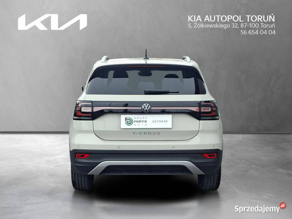 Volkswagen TCross 10 TSI 110 Style Pakiet lakier metallic Toruń