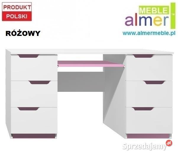 biurko do pokoju nastolatka MODERN C6 140x50 w75 Pokój dziecięcy Bartoszyce