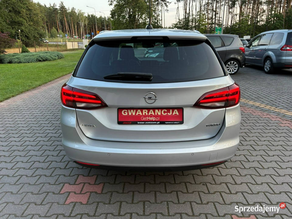 Opel Astra 14 Turbo 150 Półskóry Kamera cofania bluetooth Lipówki