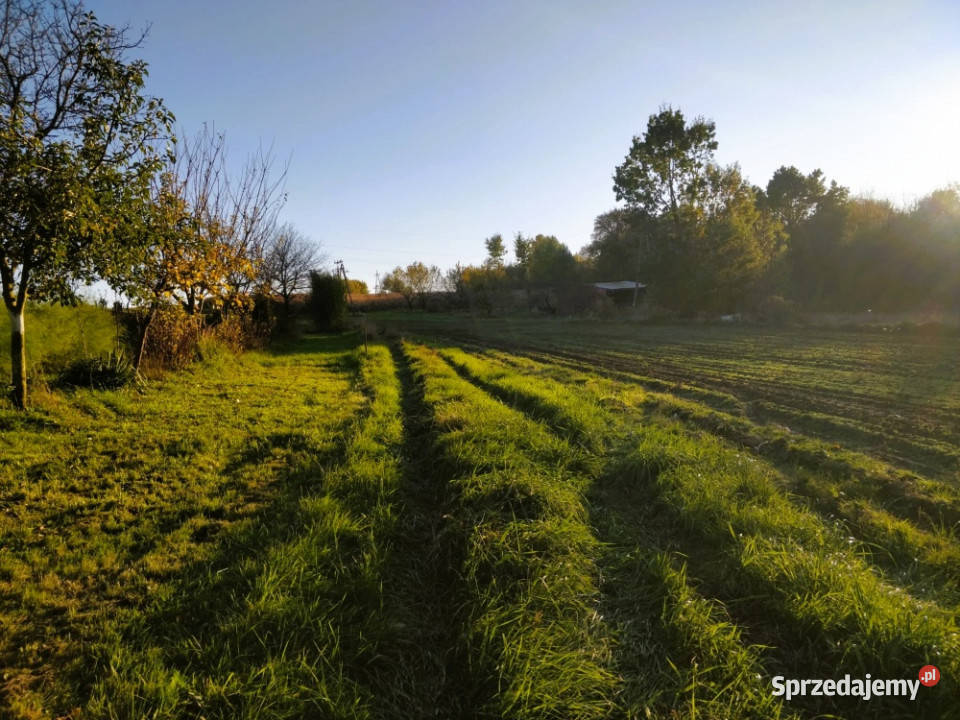 Działka 13 arów Zgłobień obok Rzeszowa 1297m2 Sprzedaż sprzedam