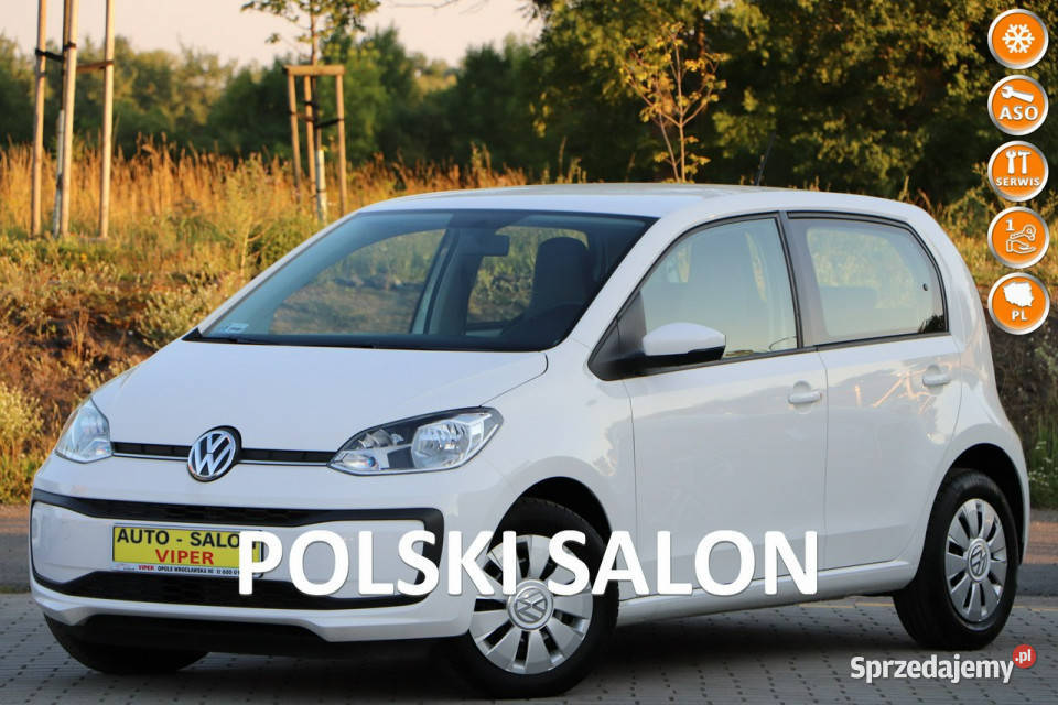 Volkswagen Up 1właścicielkrajowy serwisowany autoalarm Opole