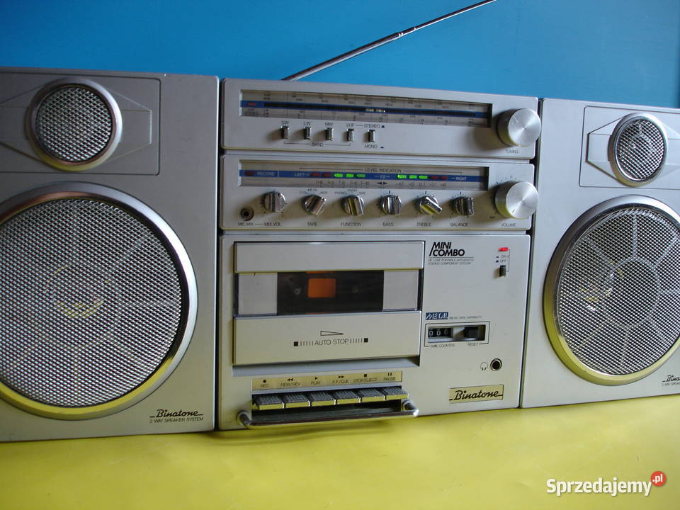 Radiomagnetofon BIATONE Mini Combo Zielona Góra