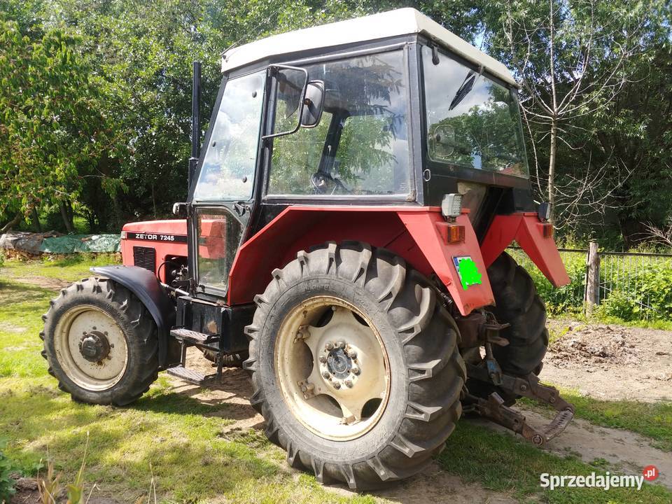 Zetor 7245 Zarejestr 5245 Piękny 1989r Ursus Zetor Śmigiel