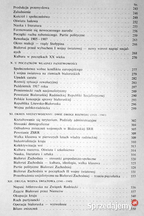 Historia Białorusi Marceli Kosman Rok wydania 1979 Chełm
