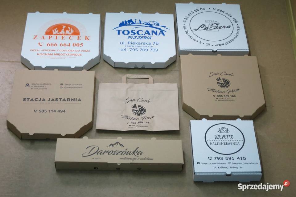 Tacka tacki papierowe na frytki przekąski 14 x Gastronomia Lublin