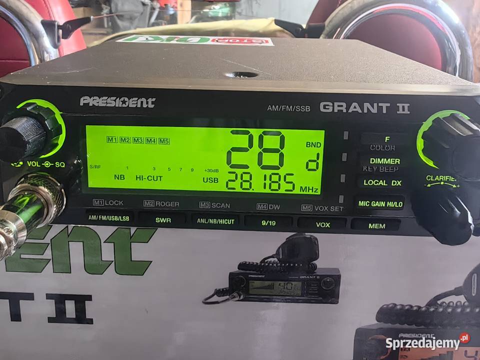 President grant II SSB Am FM asc 400 kanałów CB śląskie Ruda Śląska
