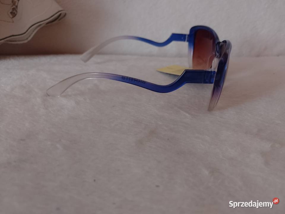 Niebiesko bezbarwne okulary przeciwsłoneczne Filtr UV-400 kat. 3 Kraków
