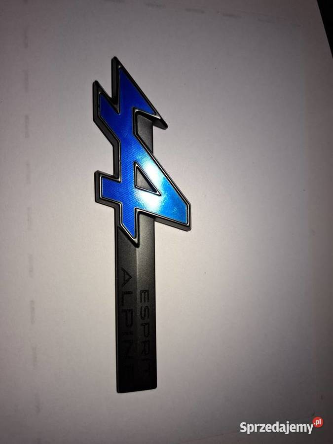 Oryginał Znaczek Alpine Esprit Reno Renault osobowe Skawina sprzedam