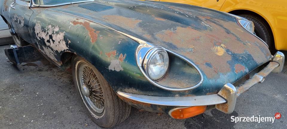 Jaguar Etype cabrio 1969 seria II Bielsko-Biała