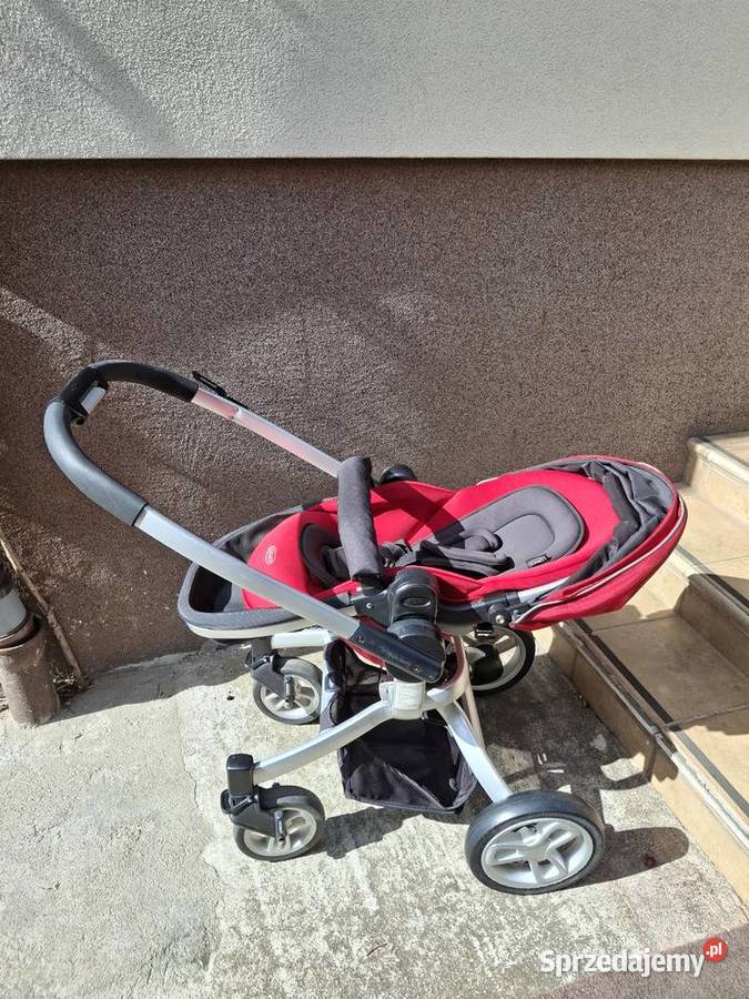Wózek Graco 3w1 fotelik gondola spacerówka Stan Aluminium Wielofunkcyjne mazowieckie sprzedam