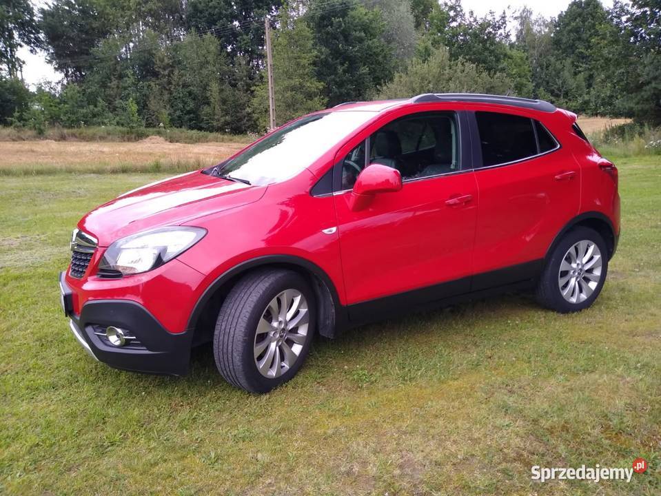 Opel Mokka benzynagaz full czerwony Cyców