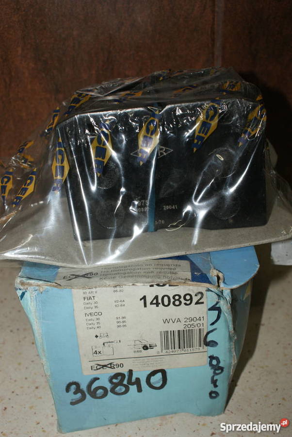 Klocek hamulcowy kpl tył FORD SCORPIO I 2029 osobowe Białobrzegi