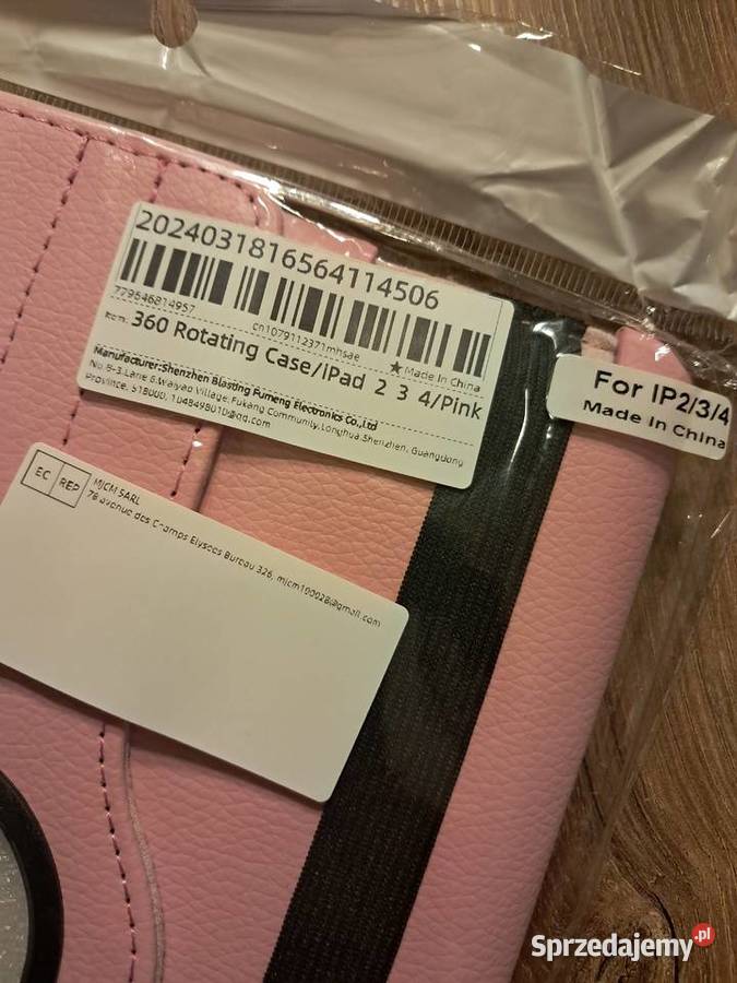 nowe retui 360 na iPad 234 kolor pudrowy róż Sandomierz