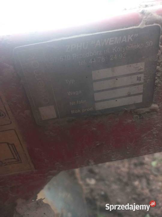 Pług 4 skibowy awemak 4x40 Skołyszyn