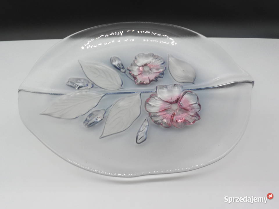 Kryształowa patera Walther Glas Kolekcja Rosella Raszków