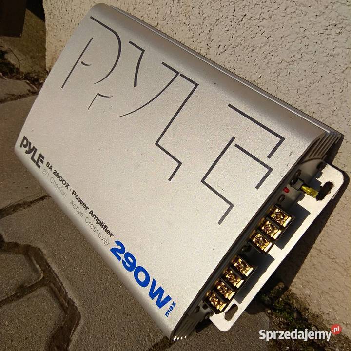 Pyle SA 2600X Wzmacniacz samochodowy 290 W20A dolnośląskie Świebodzice sprzedam
