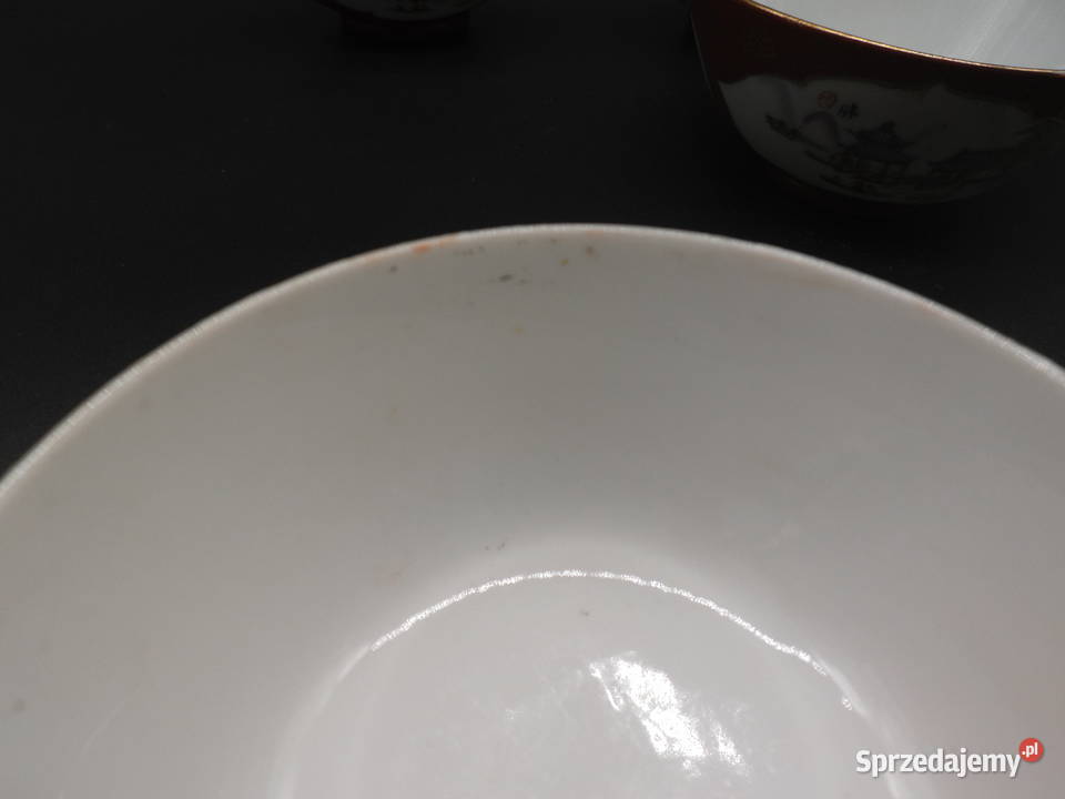 Porcelanowe stare chińskie miseczki salaterki do Raszków