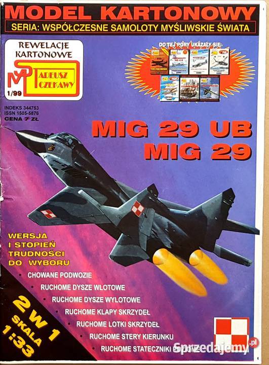 MiG29 UB MiG29 2w1 SM Tadeusz Czekawy DARMOWA małopolskie Kraków