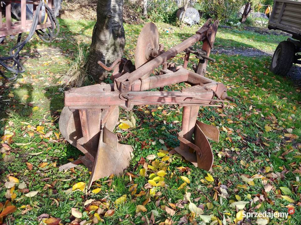 Pług Dwuskibowy Unia Grudziąc Stan Wzorowy Ursus Śmigiel sprzedam
